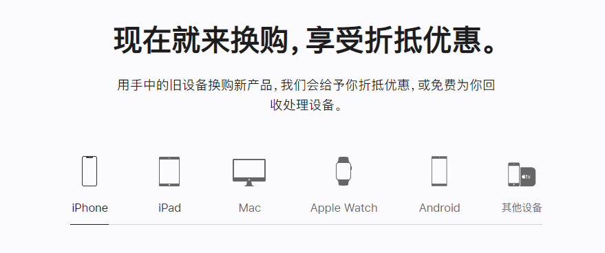 小榄镇苹果手机维修分享iPhone以旧换新的去处 