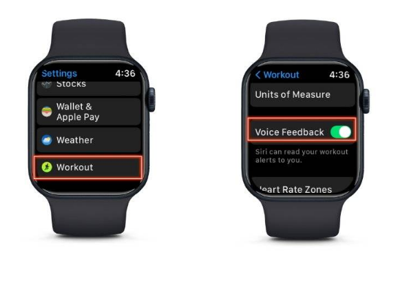 小榄镇苹果维修网点分享在 Apple Watch 上通过语音锻炼的方法 