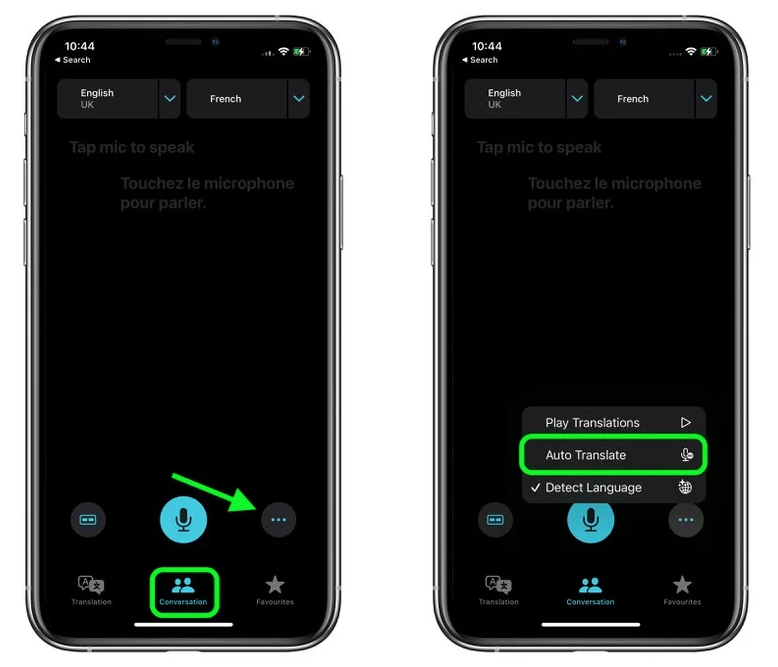 小榄镇苹果手机维修分享iOS 15 “翻译” App 新改进 