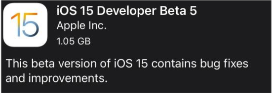 小榄镇苹果手机维修分享如何升级到iOS15.0 beta5 